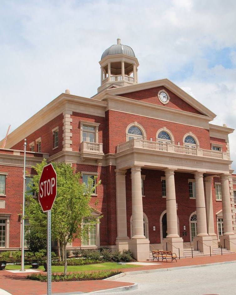 Alpharetta City Hall in Georgia
