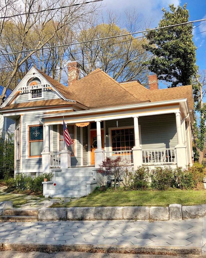 A corner house on Grant Street, Atlanta
