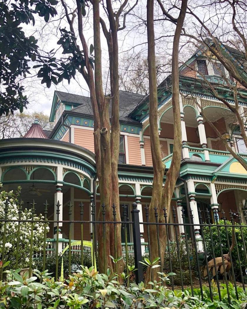 A Victorian house in Inman Park, Atlanta